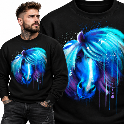 BLUZA  ZWIERZĘTA  KOŃ